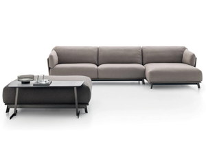 KAILUA - 3 seater fabric sofa with chaise longue _ Ditre Italia